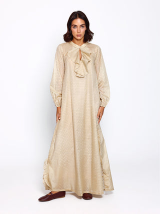 Relaxed fit cotton kaftan designed for effortless everyday elegance
